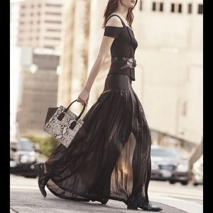 BCBG Lanae Black Skirt